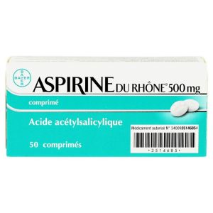 Aspirine Du Rhone/bte 50cprs