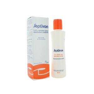Septivon 1,5 % solution pour application cutanée 250 ml