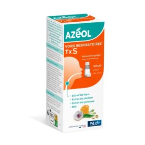 Azéol Voies Respiratoires TxS | Sirop Toux Sèche |  75 ml
