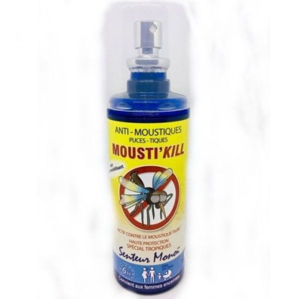 Lotion anti-moustiques zones tropicales, infestées 250 ml | Mousti K.O