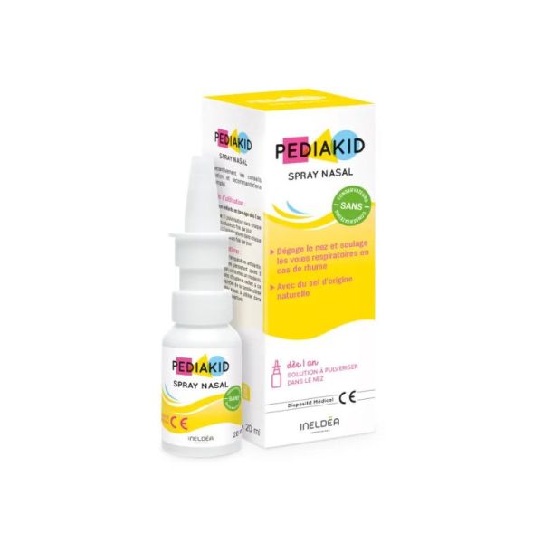 PEDIAKID Spray Nasal dès 1 an | Nez bouché et rhume | 20 ml