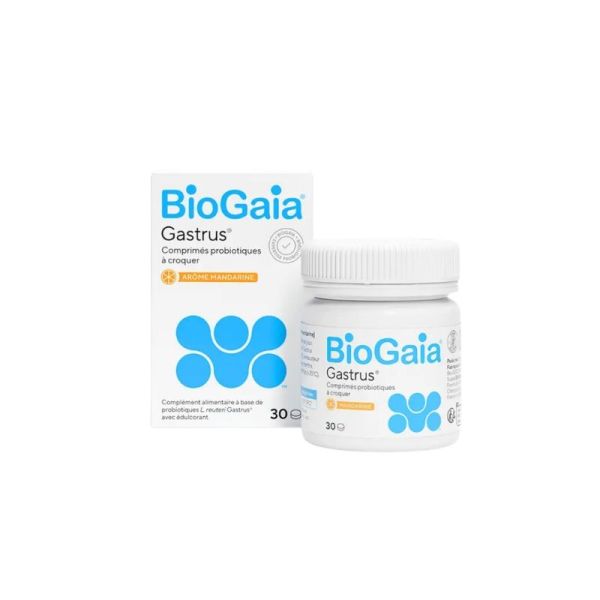 Biogaia Gastrus Mandarine Probiotiques