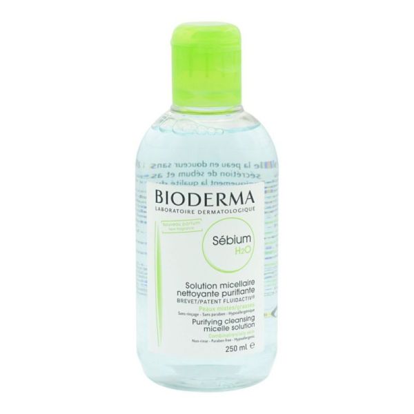 Sébium H2O Solution Micellaire Nettoyante Purifiante 250mL