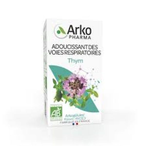 Arkogélules Thym + HE Bio flacon 45 gélules - Complément alimentaire