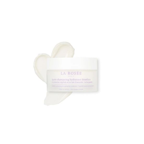 Après-shampoing hydratant démêlant rechargeable 200g | Kératine végétale