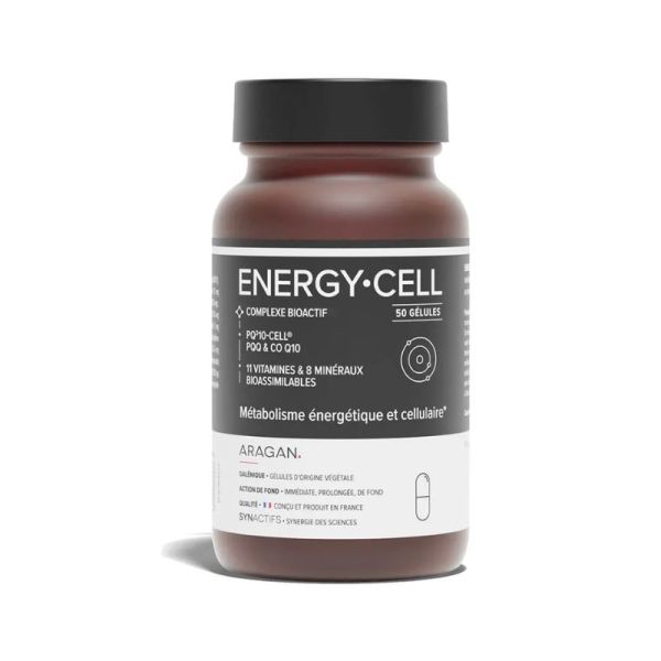 ENERGY•CELL | Multivitamines, minéraux, PQQ et CoQ10 | 50 gélules