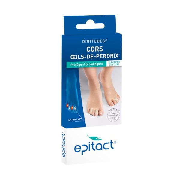 EPITACT Digitubes | Protection des cors et frottements des orteils | Taille M
