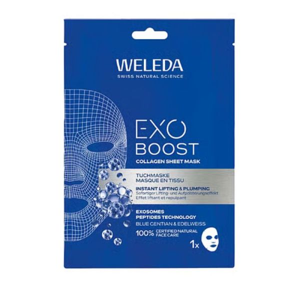 Weleda Masque EXO BOOST Collagen | Effet liftant et peau repulpée | 20 ml