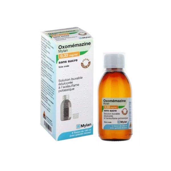 Oxomémazine : Sirop pour toux sèche et irritation nocturne