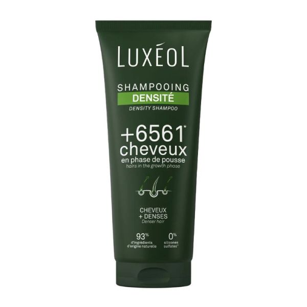 Luxéol Shampooing Densité | Chevelure plus dense et résistante | 200 ml