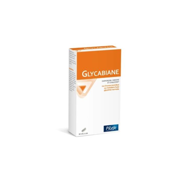 PiLeJe Glycabiane Chrome | Glycémie normale, 60 gélules