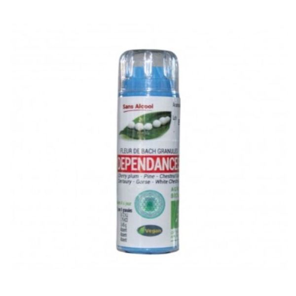 Fleurs de Bach Dépendances | Kosméo | Sevrage Tabac &  Alcool | 120 granules