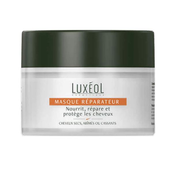 Luxéol Masque Réparateur 200 ml | Nourrit, répare et protège les cheveux secs et abîmés