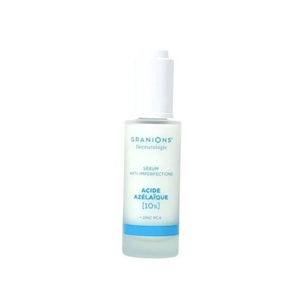 Sérum Anti-Imperfections | Granions Acide Azélaïque 10 % | Pores dilatés et peau lisse | 30 ml