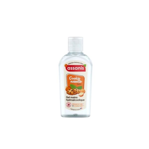 ASSANIS noisette cookie 80 ml gel hydro alcoolique