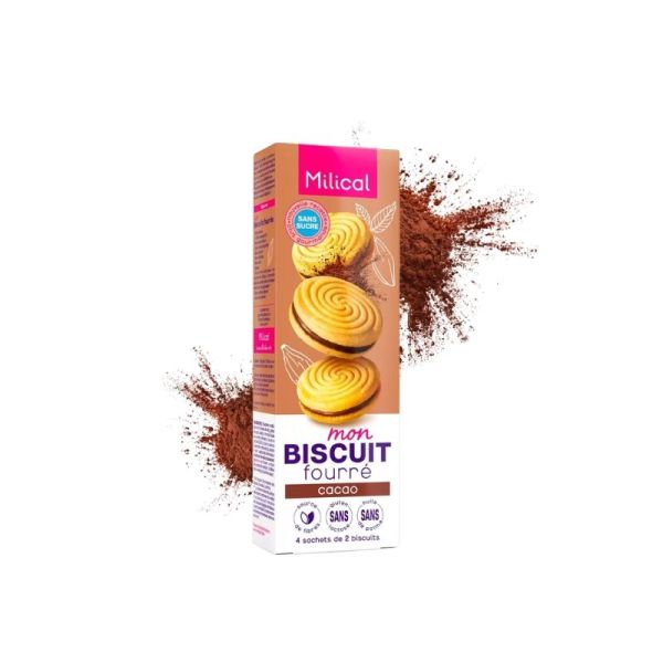 MILICAL Mon Biscuit Fourré Saveur Cacao