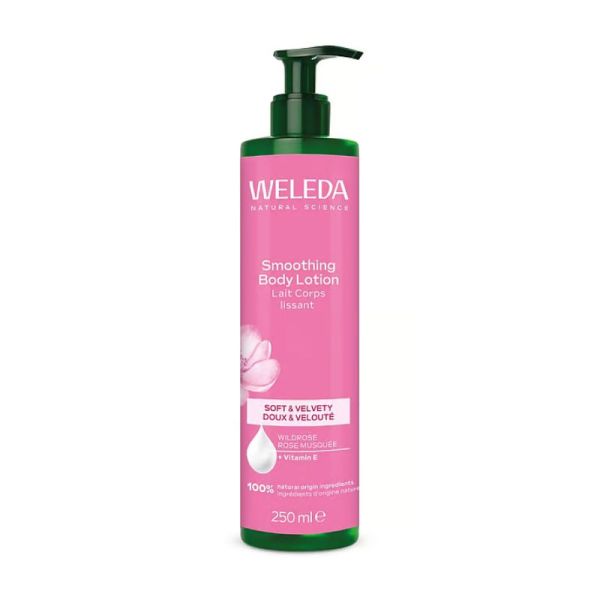 Lait Corps Lissant Rose Musquée Weleda | Hydratation de la peau | 250 ml