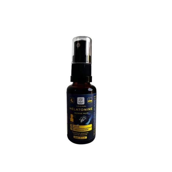 Lemon Pharma Spray Mélatonine : Endormissement et décalage horaire 20 ml