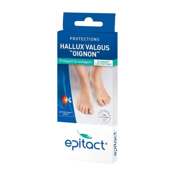 EPITACT | Protections Hallux Valgus Epithelium Activ | 2 unités