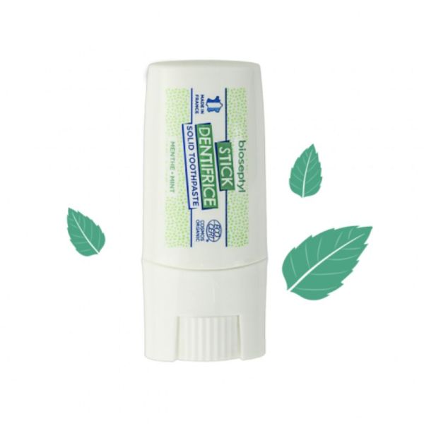 Bioseptyl Stick Dentifrice Solide Bio | Rechargeable à l’hydroxyapatite | 12 g