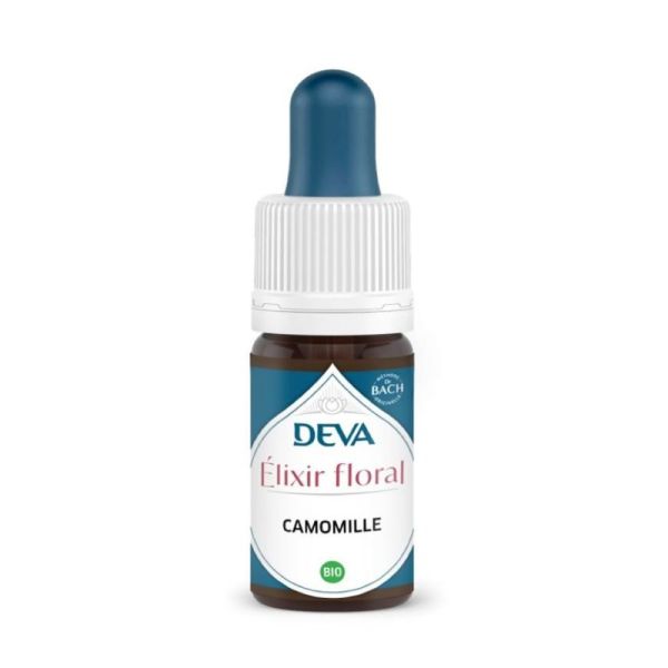 DEVA Camomille Élixir Floral Bio | Sérénité et équilibre émotionnel | 30 ml