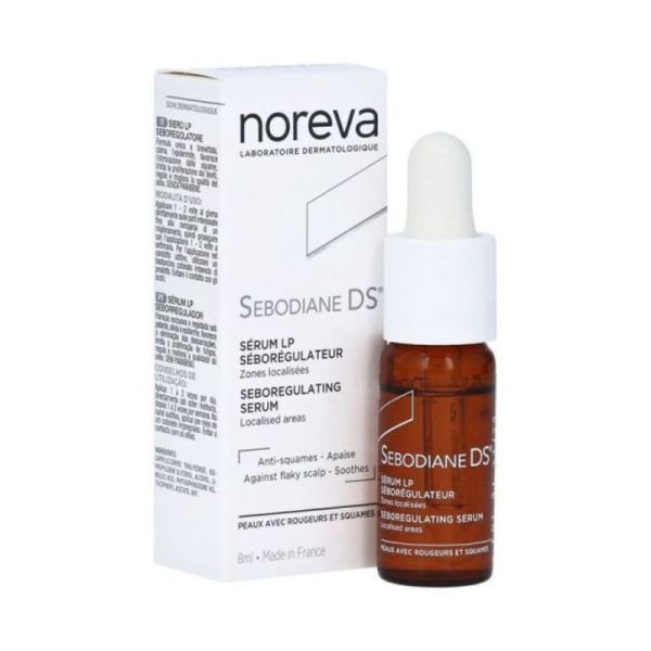 Noreva Sebodiane DS Sérum LP Séborégulateur | Squames, rougeurs et excès de sébum | 8 ml