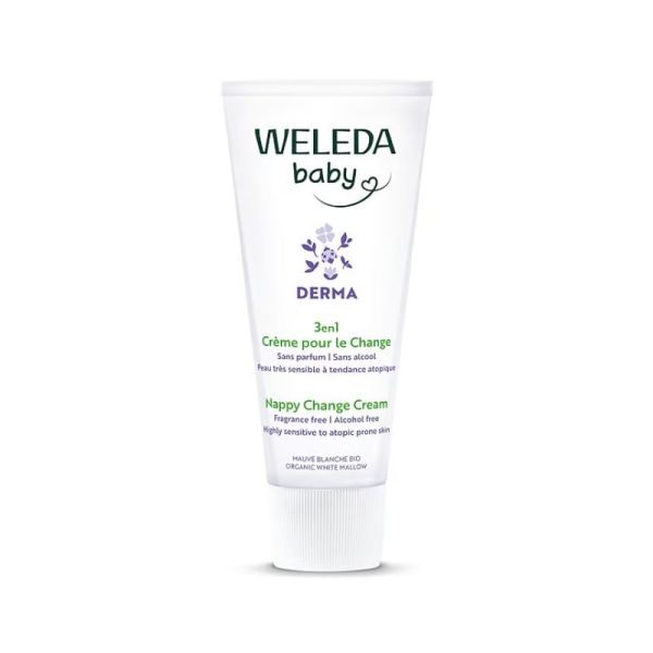 Crème pour le Change DERMA 3en1 Weleda Baby | Peau fragile & humidité | 50 ml