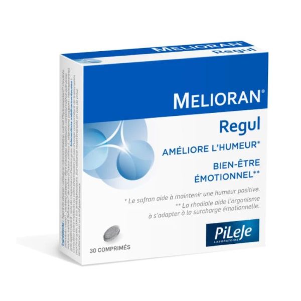 Melioran Regul | Rhodiole et safran pour le stress émotionnel et l’humeur