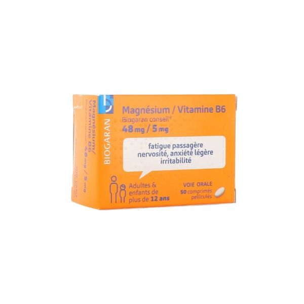 Magnésium Vitamine B6 • Stress et Fatigue