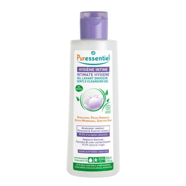 Puressentiel Gel Lavant Douceur Hygiène Intime | Nettoyage doux au quotidien