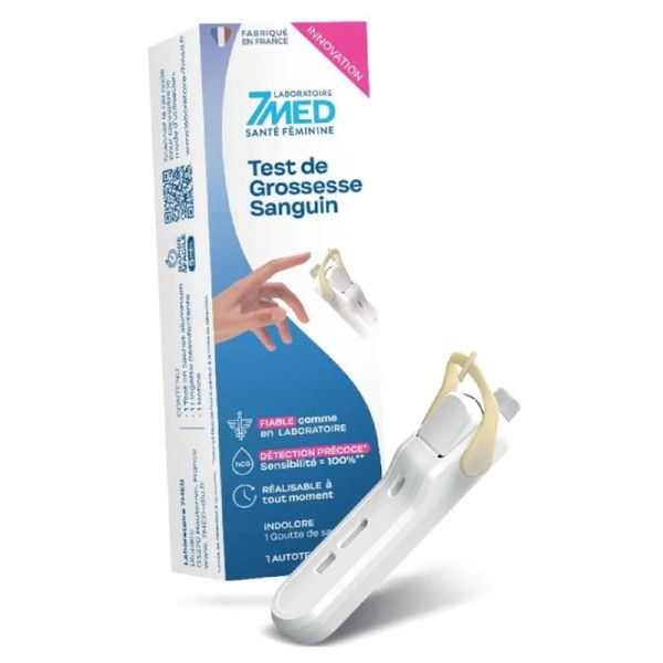 7MED  •  Test Grossesse Sanguin • 1 unité