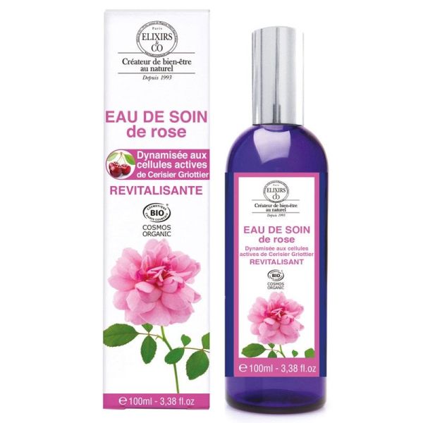 Eau Soin Dynamisée de Rose 100 Ml