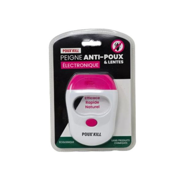 Poux'kill Peigne Poux Electronique