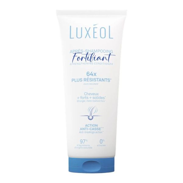 Luxéol Après-Shampooing Fortifiant 200 ml | Démêle et renforce les cheveux cassants
