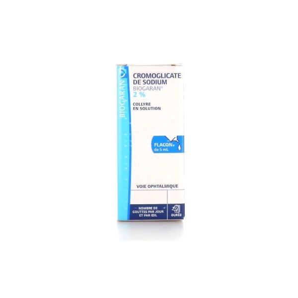 Cromoglicate de Sodium 2% Collyre 5 ml