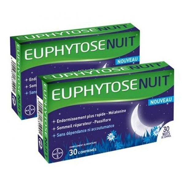 Euphytose Nuit Cpr 30 X2