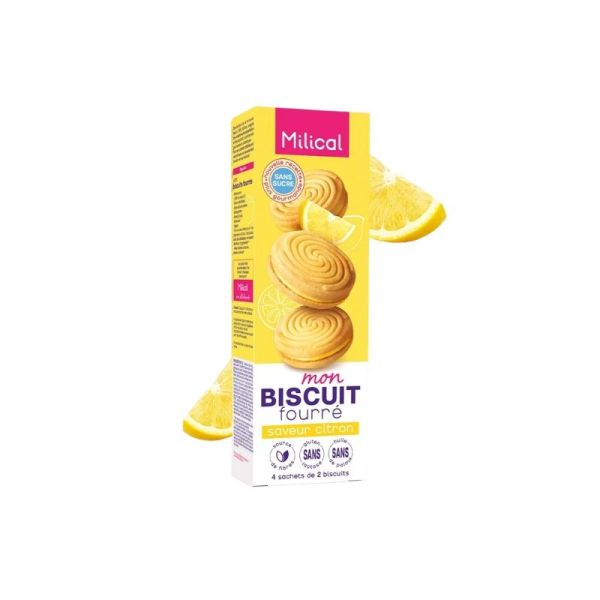 MILICAL Mon Biscuit Fourré Saveur Citron