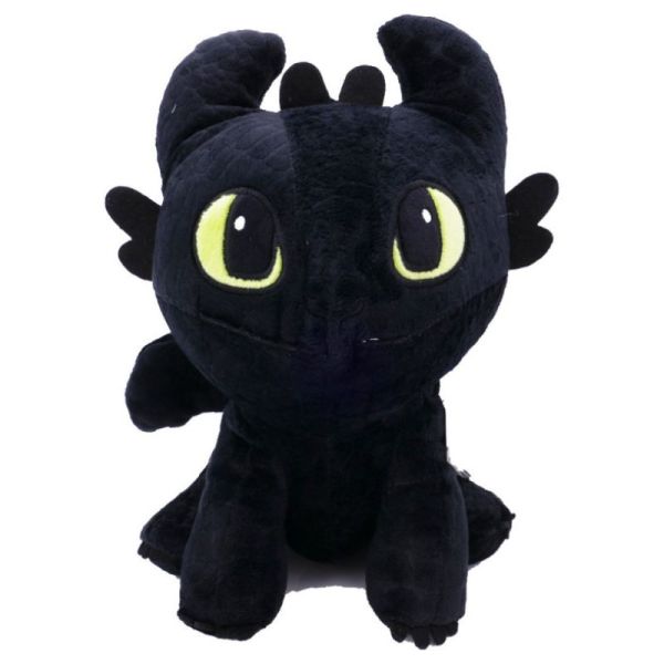 Bouillotte Peluche Krokmou | Dragon | déhoussable & micro-ondable 🖤 22 cm