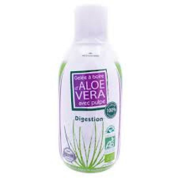Gelée d’aloe vera Laboratoire Biotechnie 500 ml | Hydratation apaisante pour la peau