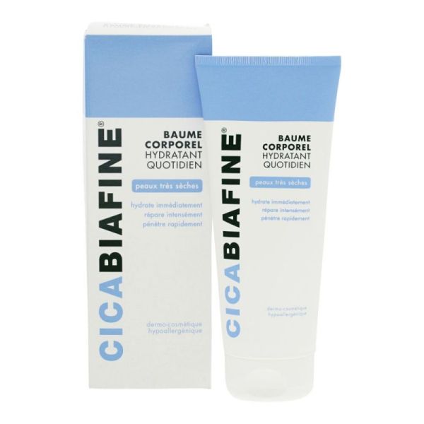 Biafine Cicabiafine Baume hydratant corporel quotidien 200 ml