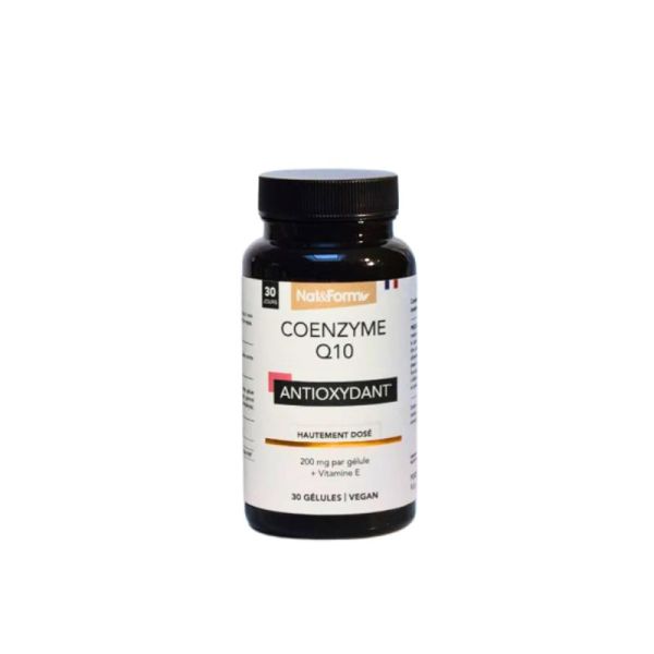Nat&Form Coenzyme Q10 200 mg 30 gélules | Antioxydant
