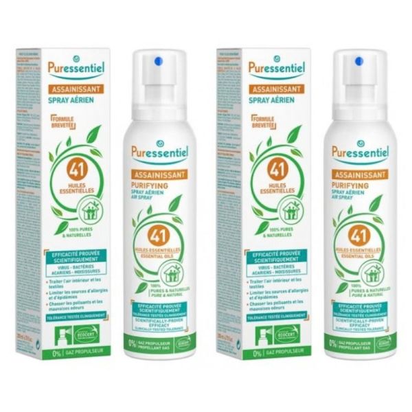 Puressentiel Spray Aérien Assainissant | Purifie l’air et neutralise les mauvaises odeurs | 200 ml