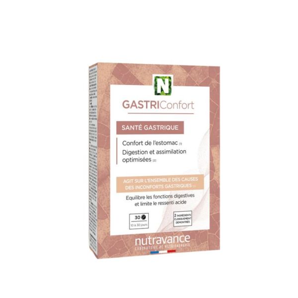 GASTRIConfort | Confort de l’Estomac & digestion | 30 Comprimés