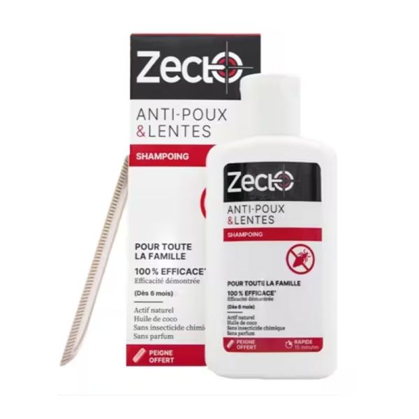Zecto • Shampoing Anti-poux & lentes • 100 ml