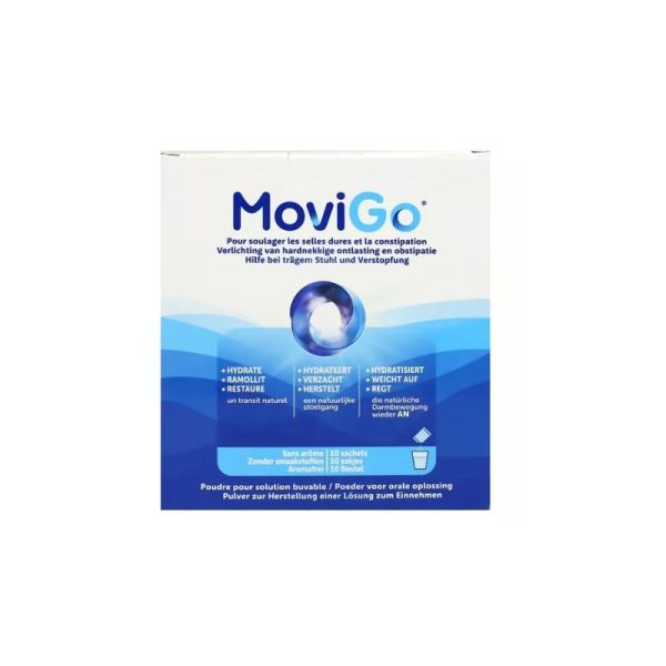 Movigo Poudre Solution Buvable 10 sachets Constipation