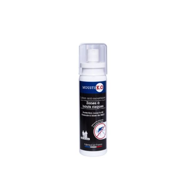 Mousti KO Zones à hauts risques 100 ml | Anti-moustiques