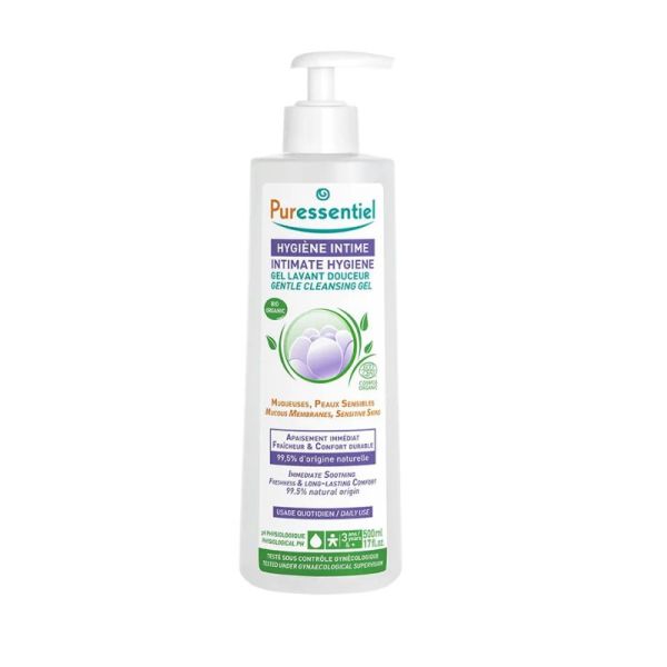 Puressentiel Gel Lavant Douceur Hygiène Intime | Nettoyage doux au quotidien