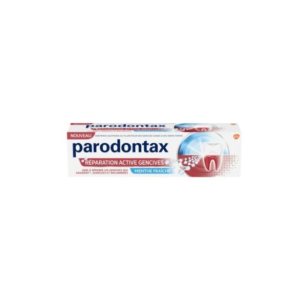 Parodontax Gencives + Réparation Active 75 ml | Gencives qui saignent