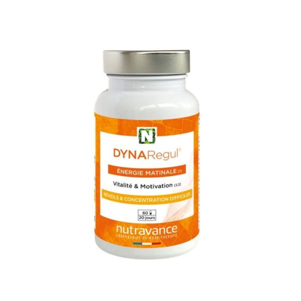 DYNARegul® | Énergie matinale, motivation et concentration | 60 gélules