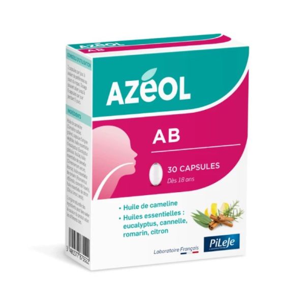 Azéol AB | 30 Capsules aux Huiles Essentielles | Immunité